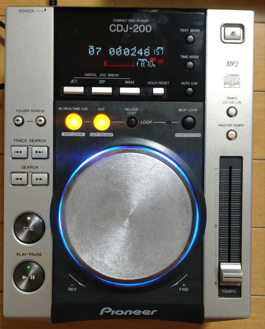 Pioneer CDJ-200　動作確認済み　送料込み　メンテ品