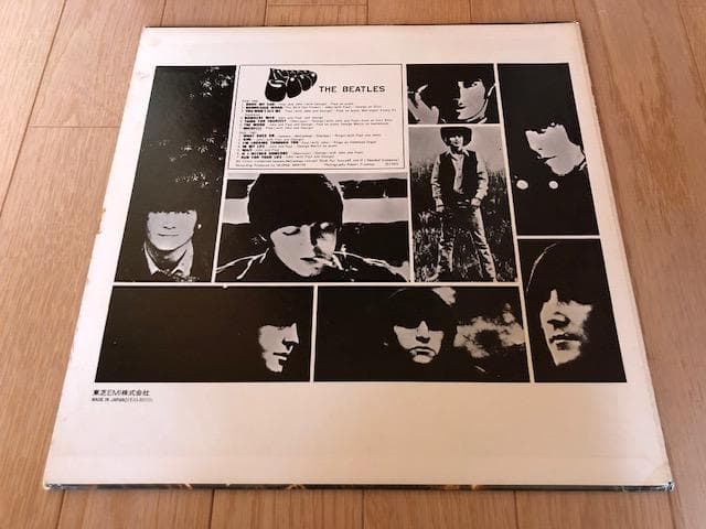 ビートルズ ラバー・ソウル LP 国内盤 アップル ラベル d717y77
