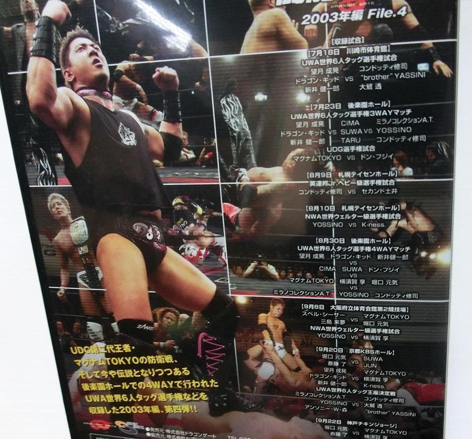 ★廃盤 絶版 DVD闘龍門伝説 2003年編 File.3 File.4ドラゲー