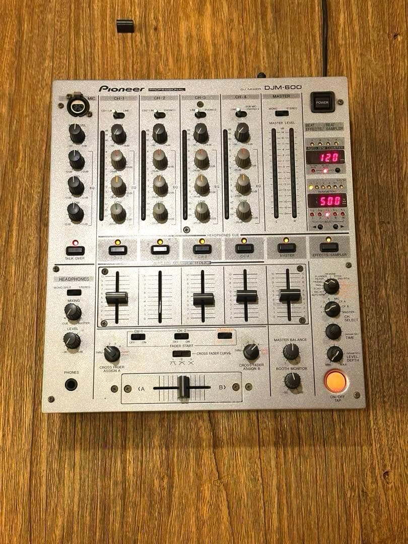 Pioneer DJM-600 DJミキサー (ジャンク品)