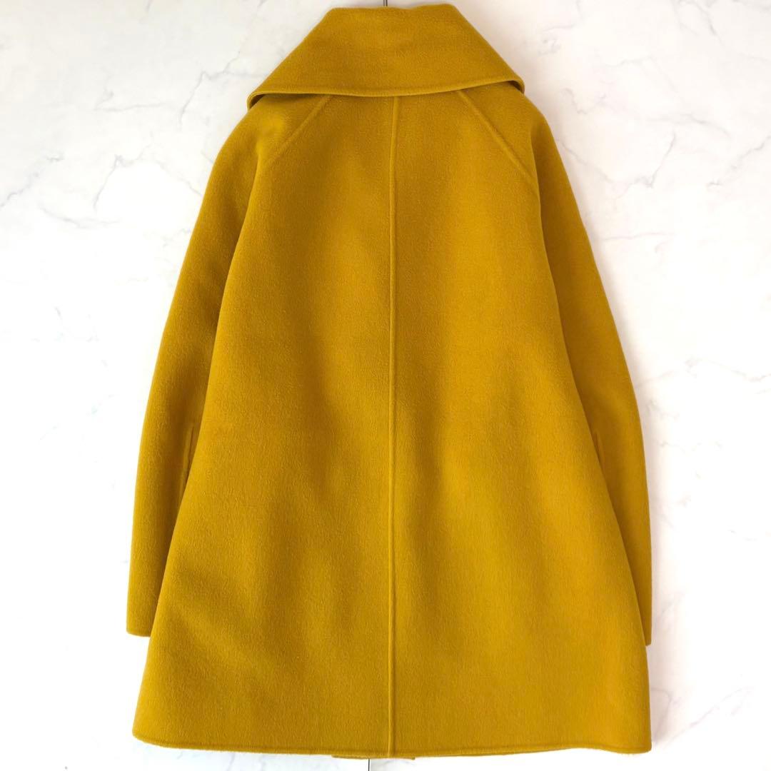 ★be_myself0723専用★シクラス　ウールリバーコート　ミドル丈　34