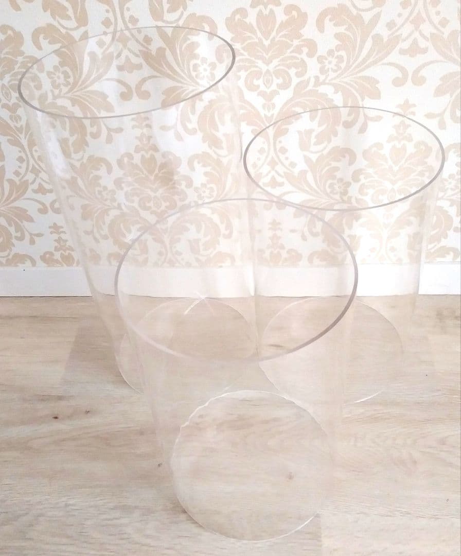 まとめ売り　直径20cm 高３０cm②　高４０cm①　アクリルパイプ　展示用品