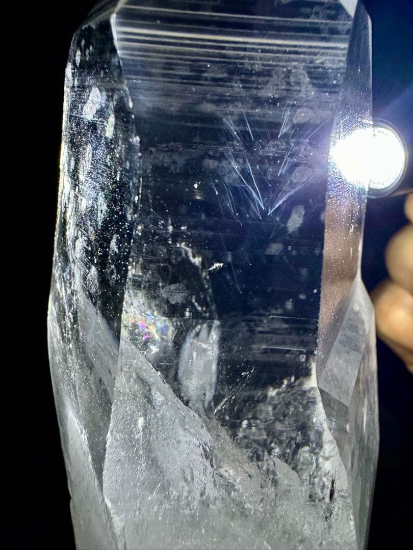 ブルーニードル　エンジェルラダー　レムリアンシード　スタンド付き　ビックピース