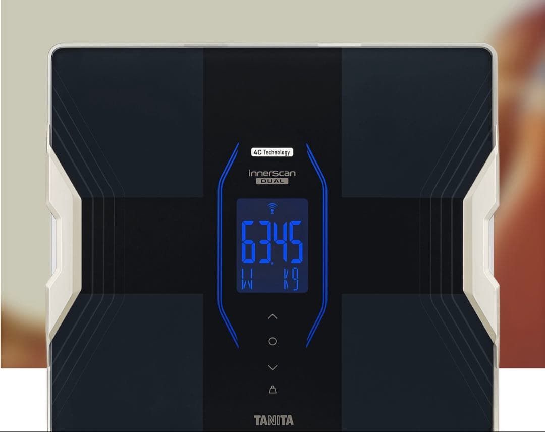 タニタ RD-917L(メタリックブラック) 体組成計 インナースキャンデュアル