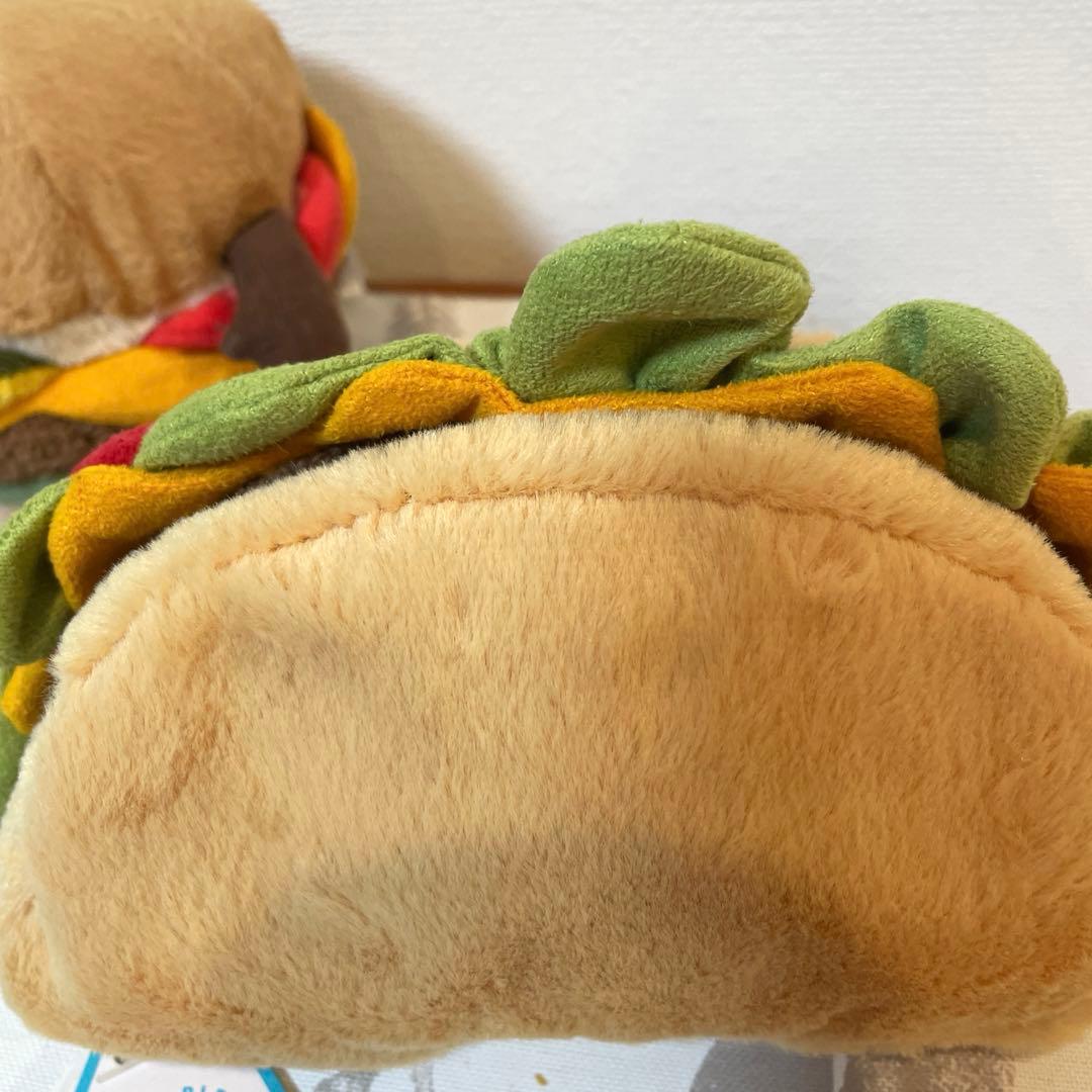 ジェリーキャット　 ぬいぐるみ ハンバーガー　タコス