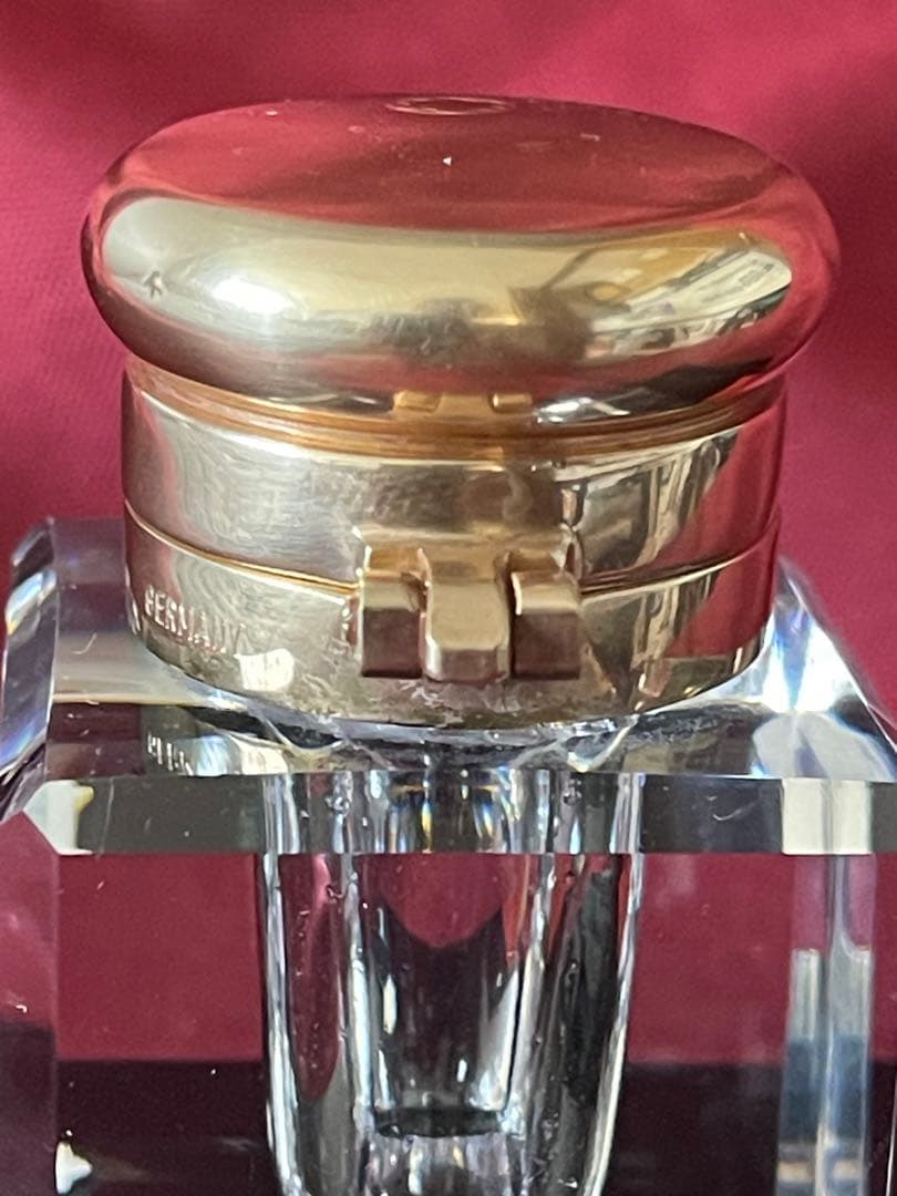 モンブラン　クリスタル　インクウェル　インク瓶