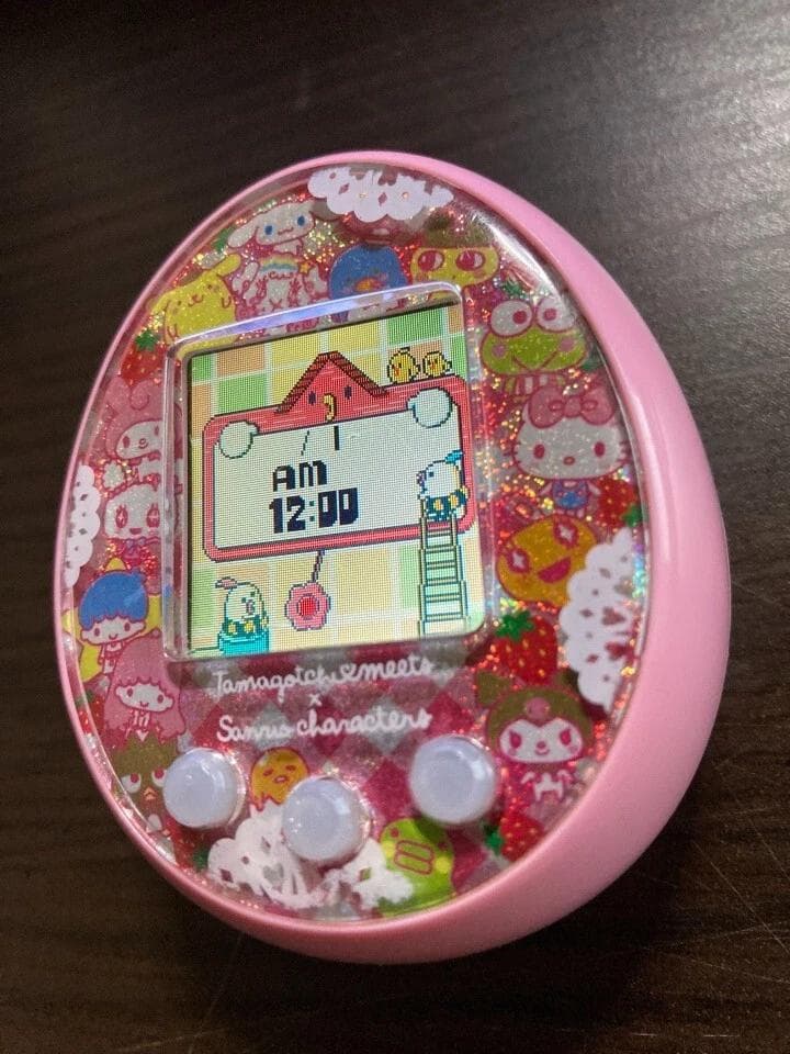 【動作確認済】バンダイ　たまごっちみーつ　サンリオキャラクターズ Ver.ピンク