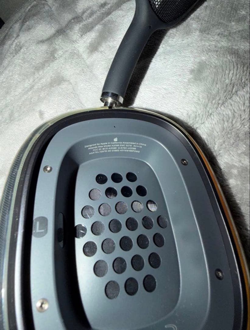 そ*う様 AirPods Max Gray with Black head ba