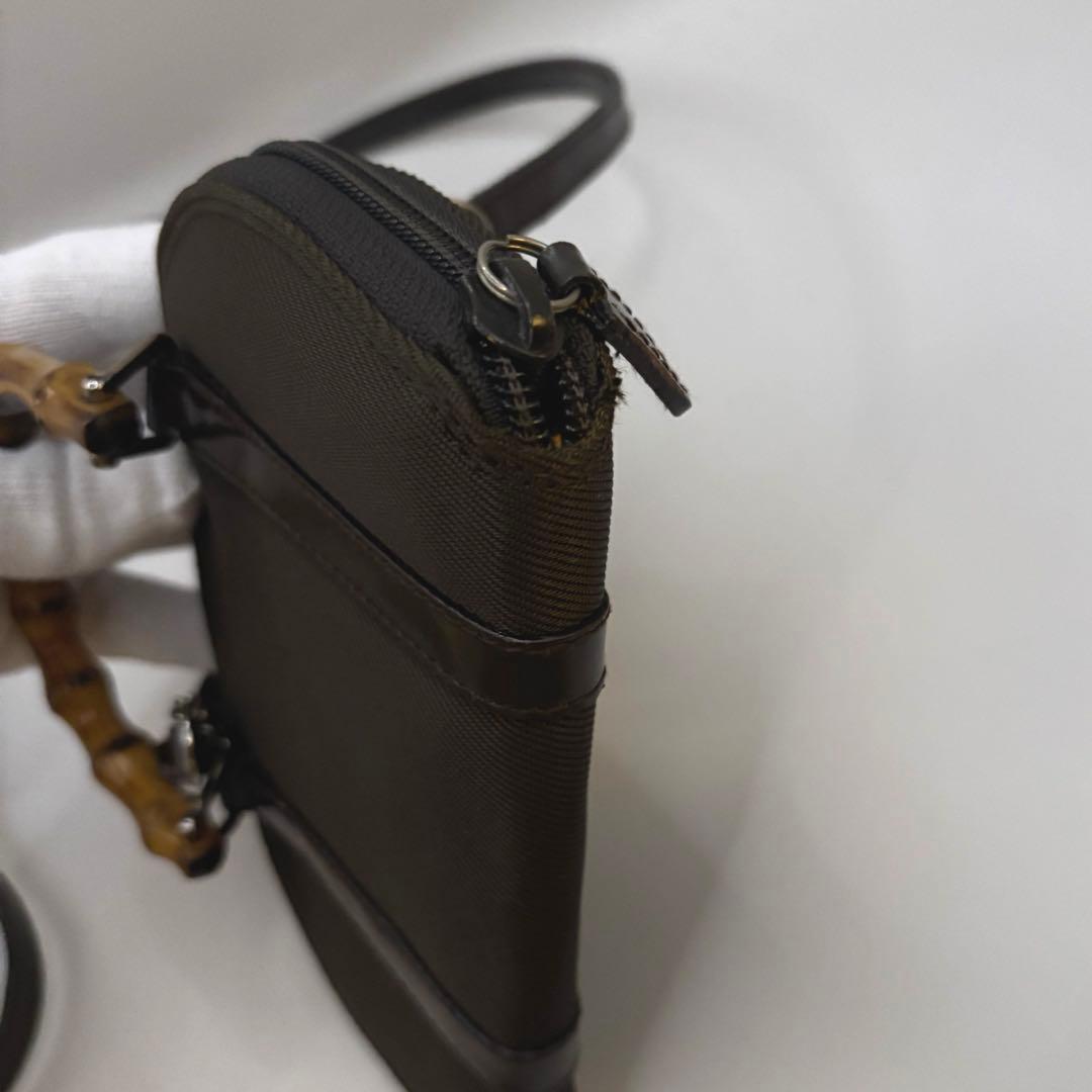 専用！GUCCI グッチ　バンブー　ミニショルダー　ポシェット　カードケース