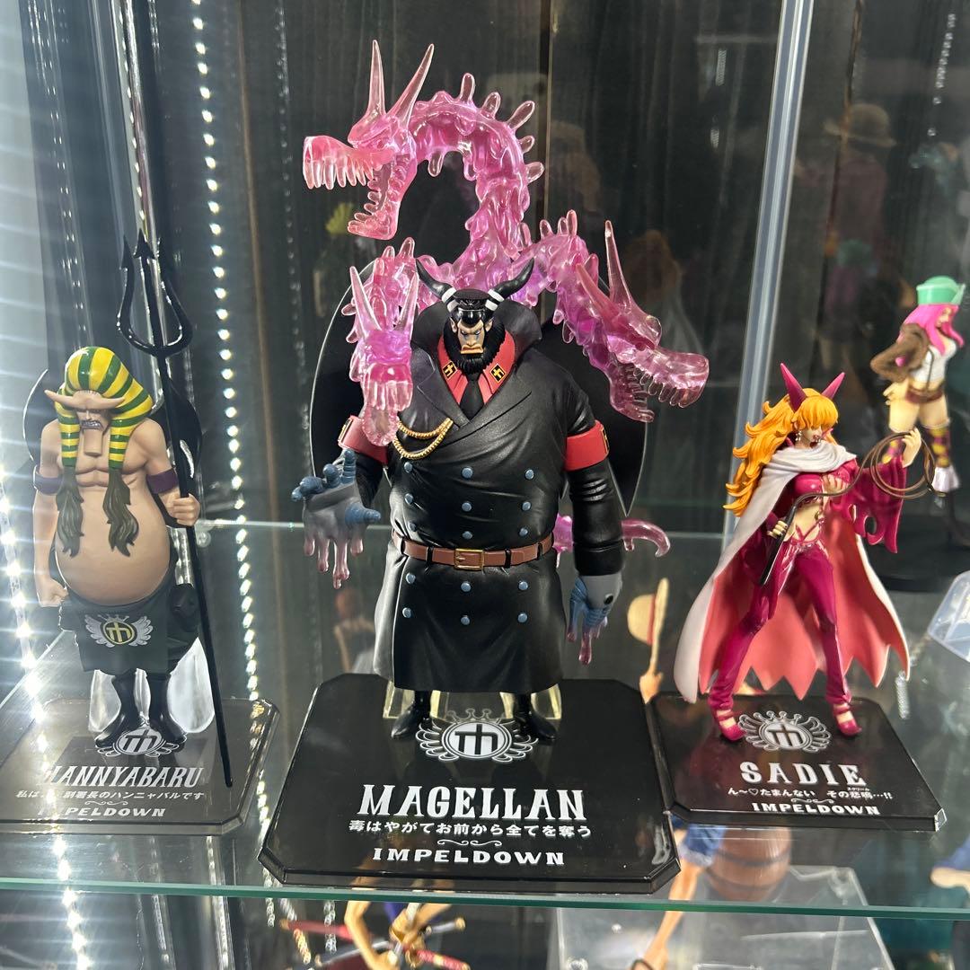 ワンピース フィギュアーツzero マゼラン　サディ　ハンニャバル