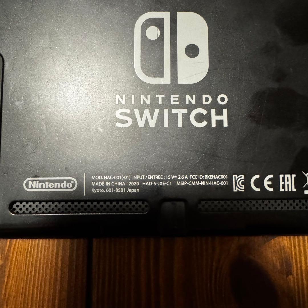 【ジャンク】任天堂スイッチ Switch（HAC-001）　ジョイコン付き