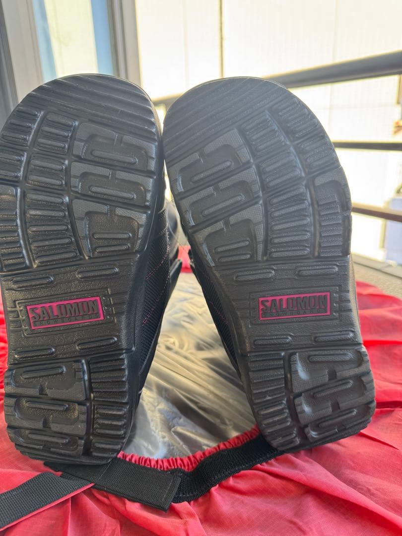 週末限定‼️Salomon スノーボードブーツ ブラック/ピンク