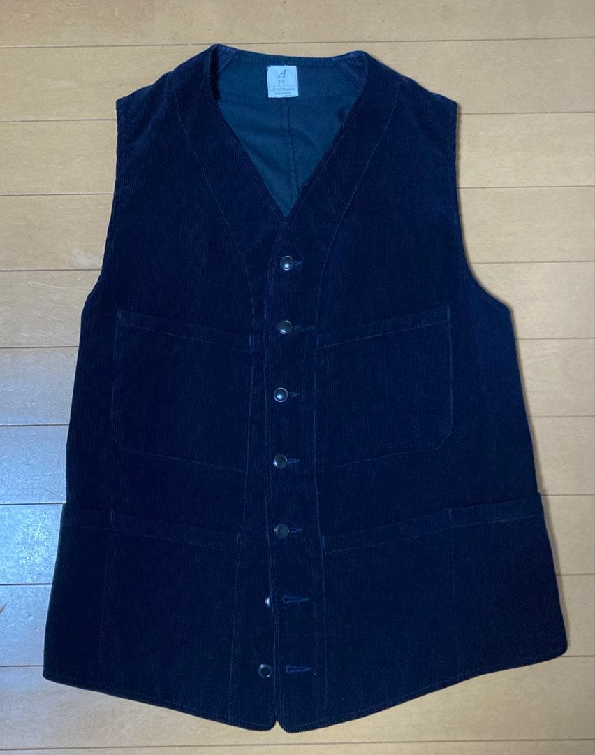 アナトミカ モールスキンANATOMICA SAGANベスト フレンチガーメンツ