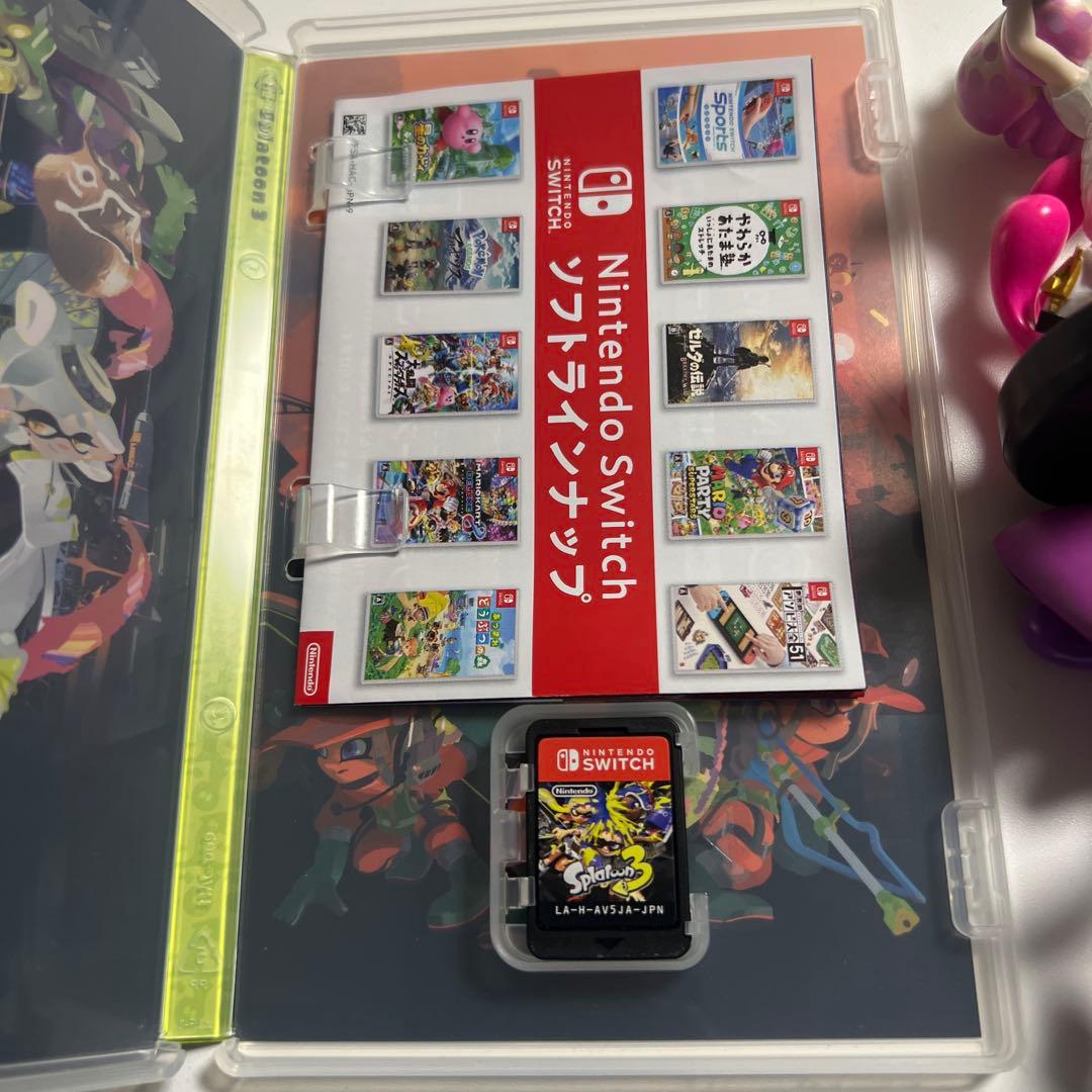 Switch スプラトゥーン3 amiibo3つセット