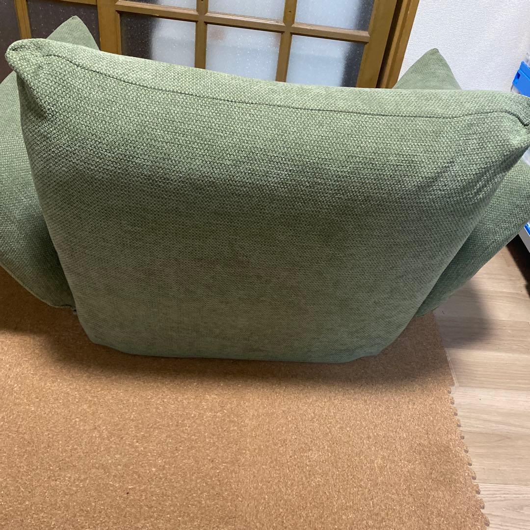 @ 引取限定　1人掛け リクライニングソファ 無印良品 フロアソファ