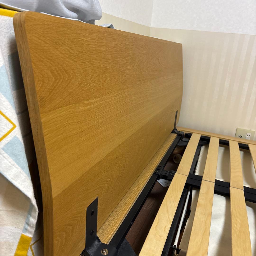 無印良品ダブルベッドフレーム用ヘッドボード　旧型