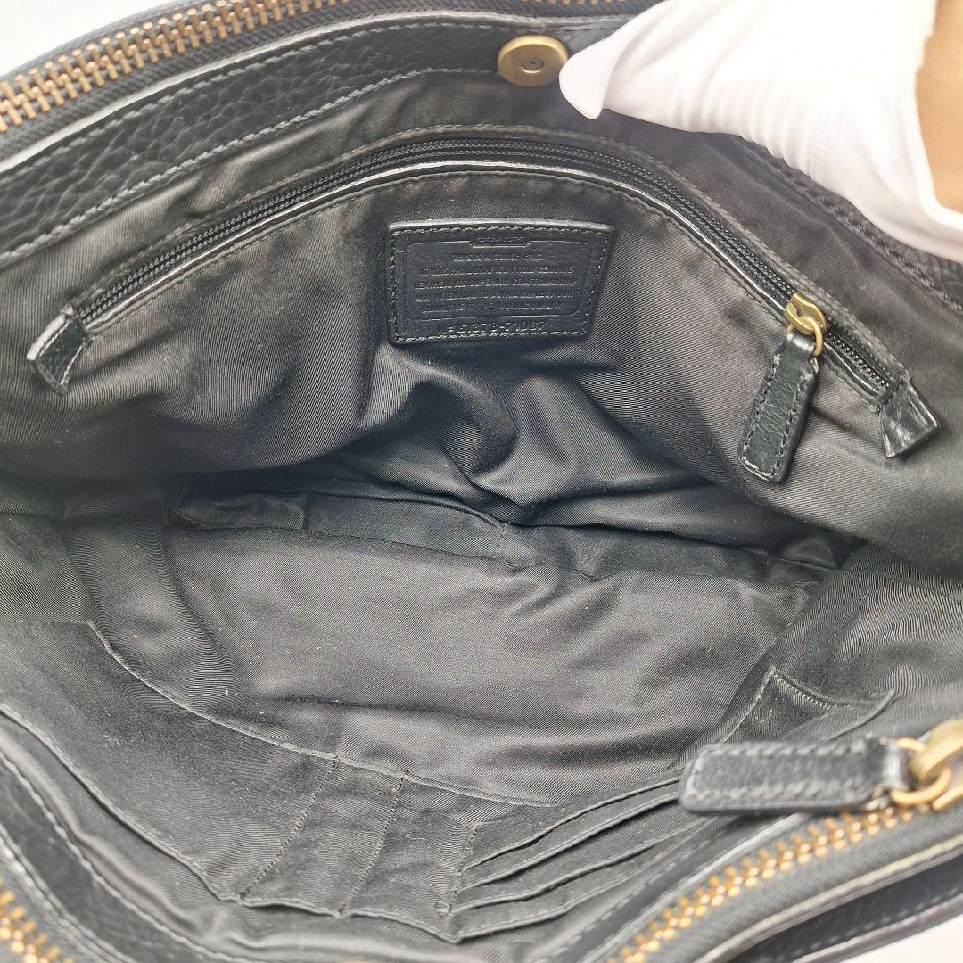 【COACH】コーチ　ビジネスバッグ　メトロポリタン　レザー　2WAY　ブラック