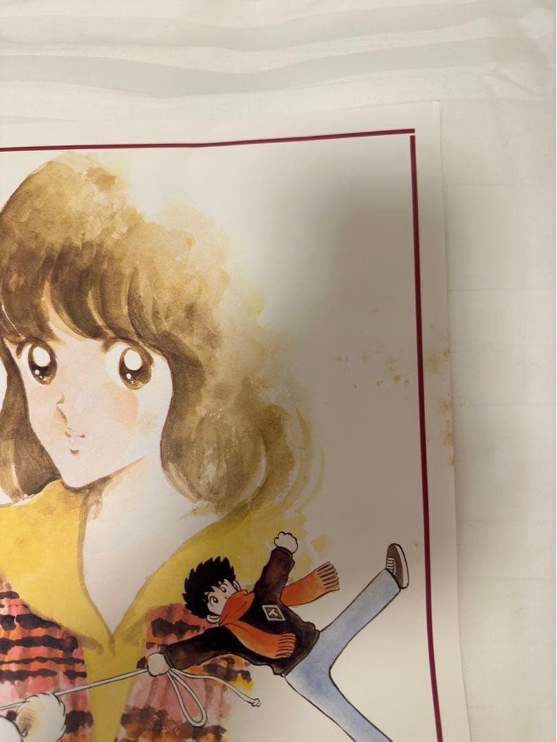 【4】タッチ　ポスター　当時物