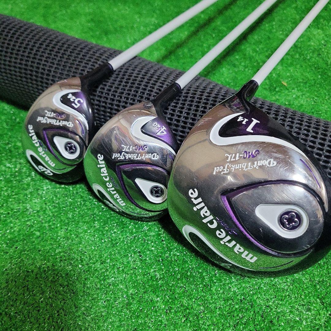 マリクレール レディース ゴルフセット クラブセット L