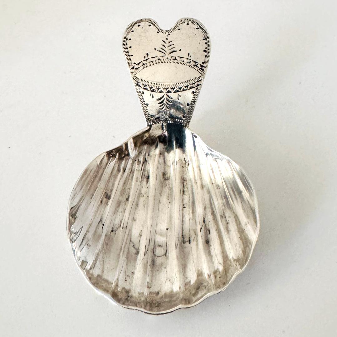 ★1800年代 英国★純銀製/キャディー/スプーン/イギリス/925/