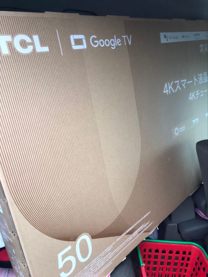 【新品】TCL 50インチ 4Kスマートテレビ
