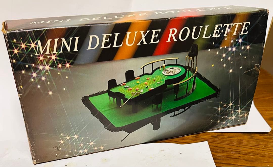 値下げミニチュア ルーレットテーブルセットMINIDELUXE ROULETTE