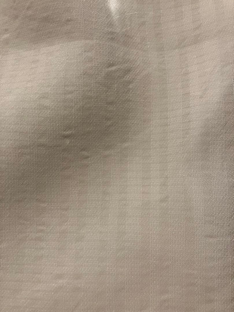 レースカーテン　幅210㎝×高さ174㎝　エコナチュレアンモル　アイボリー