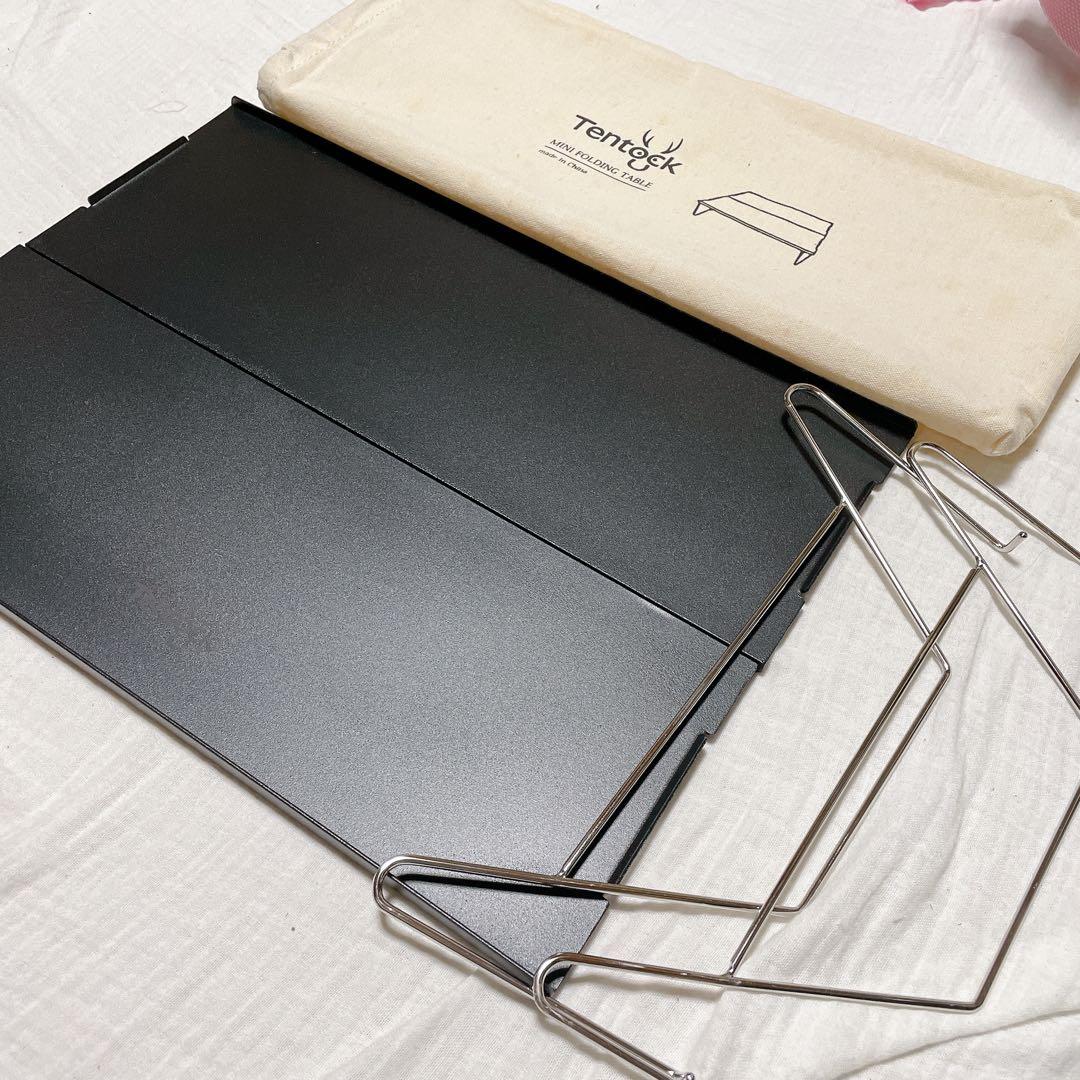 ミニローテーブル アウトドアテーブル ソロキャンプ コンパクト 折りたたみ式