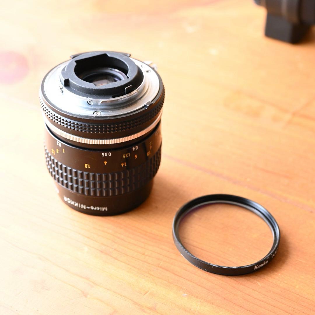 中古　オールドレンズ　Ai Micro-Nikkor 55mm f2.8 S￼