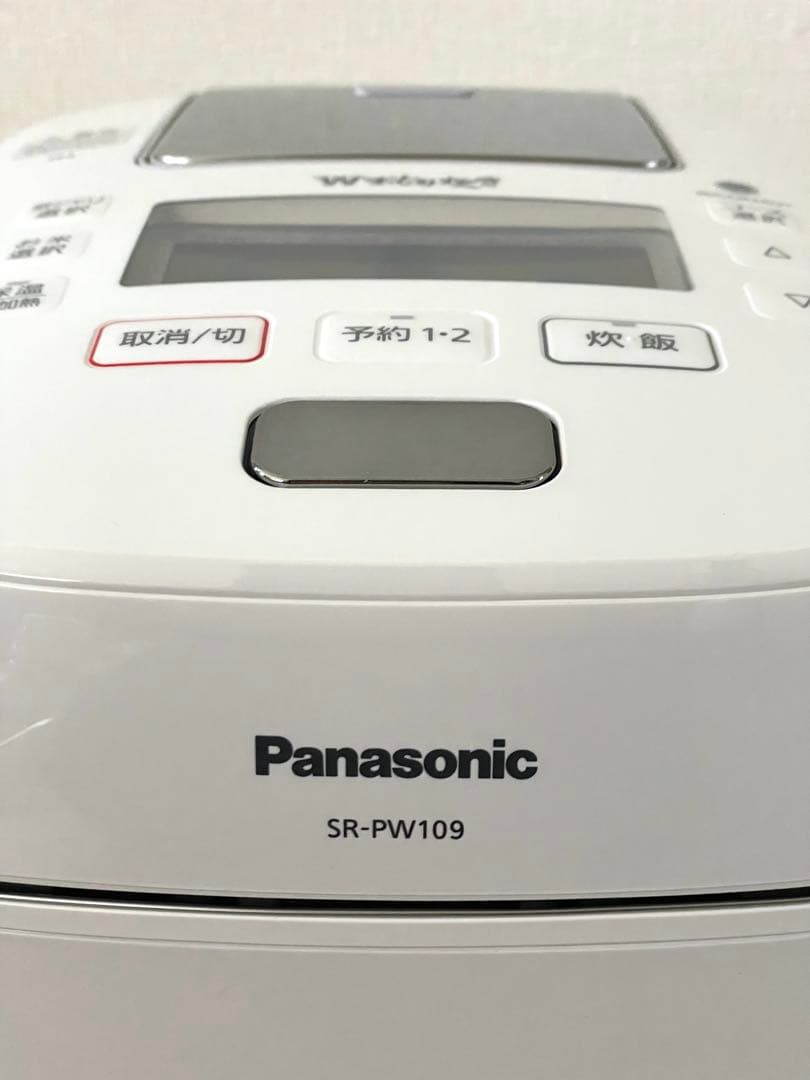 新品Panasonic 可変圧力IH ジャー炊飯器SR-PW109 2019年製