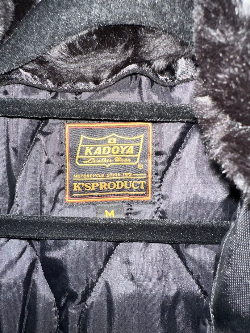 KADOYA K'S PRODUCT ブラックジャケット Mサイズ