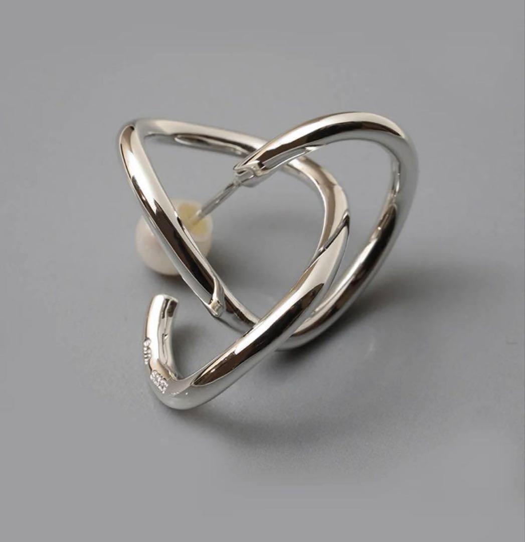 専用♡イーエム e.m.★ ピアス ノットピアス パール SVR925