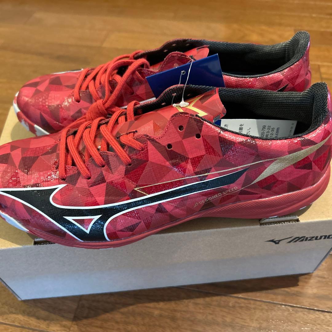 Mizuno Alpha II ELETE AS 24cm 赤
