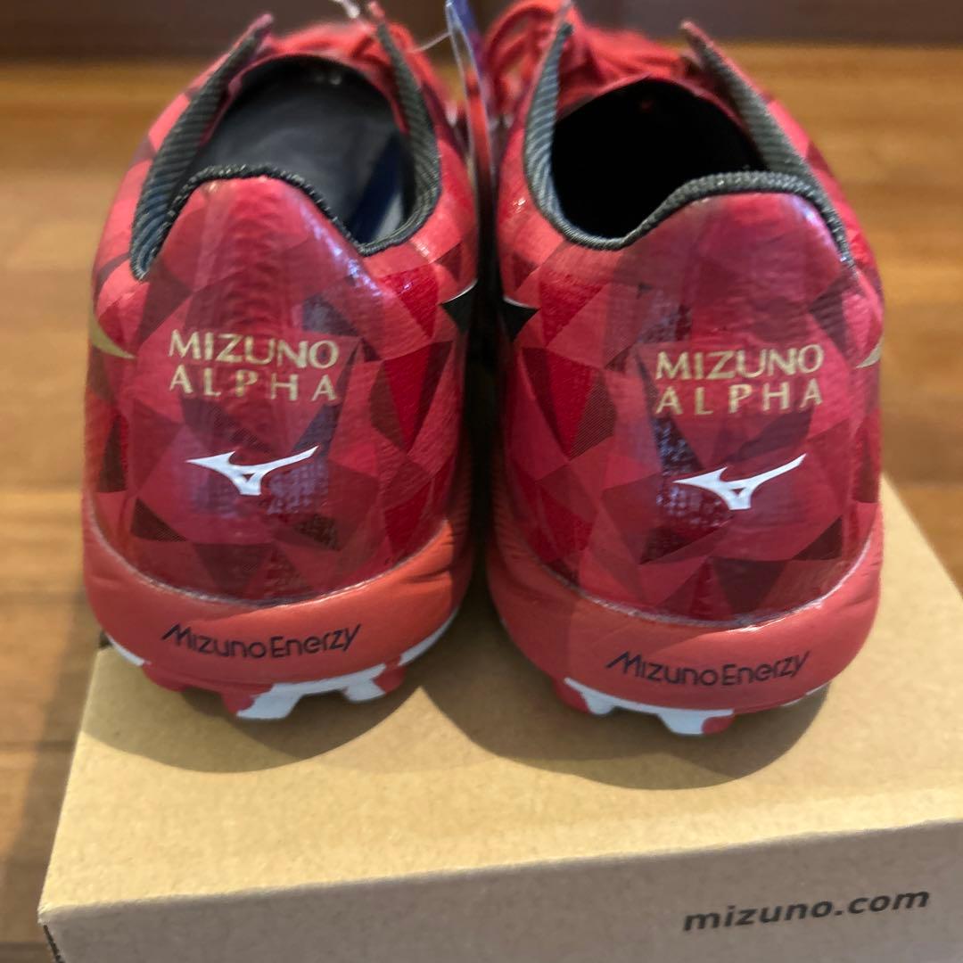 Mizuno Alpha II ELETE AS 24cm 赤