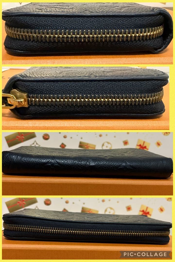 【極上美品】ICチップ ルイヴィトン モノグラム アンプラント ブラック 長財布