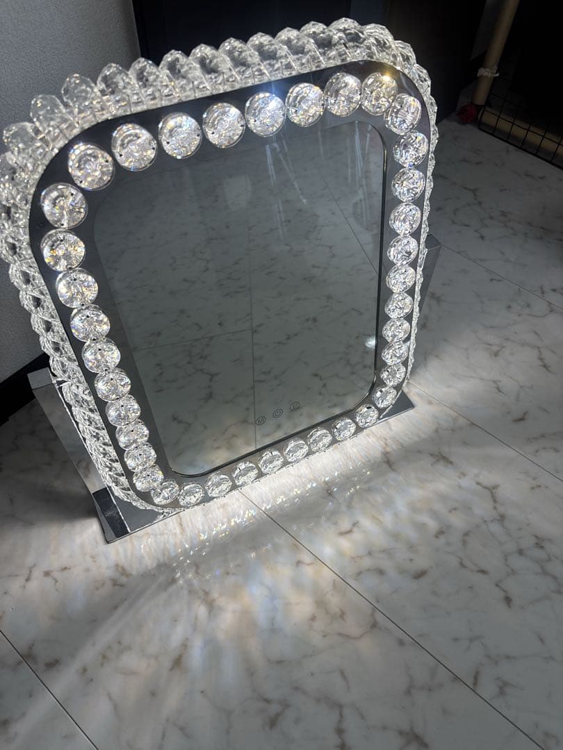 女優ミラー LEDライト ハリウッドミラー 化粧鏡 女優鏡 卓上ミラー