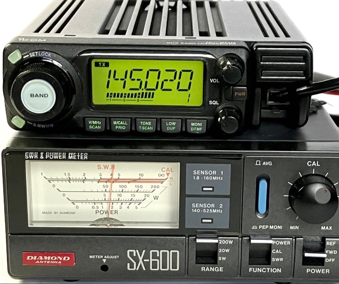 アイコム IC-208D 50w/50w アマチュア無線機