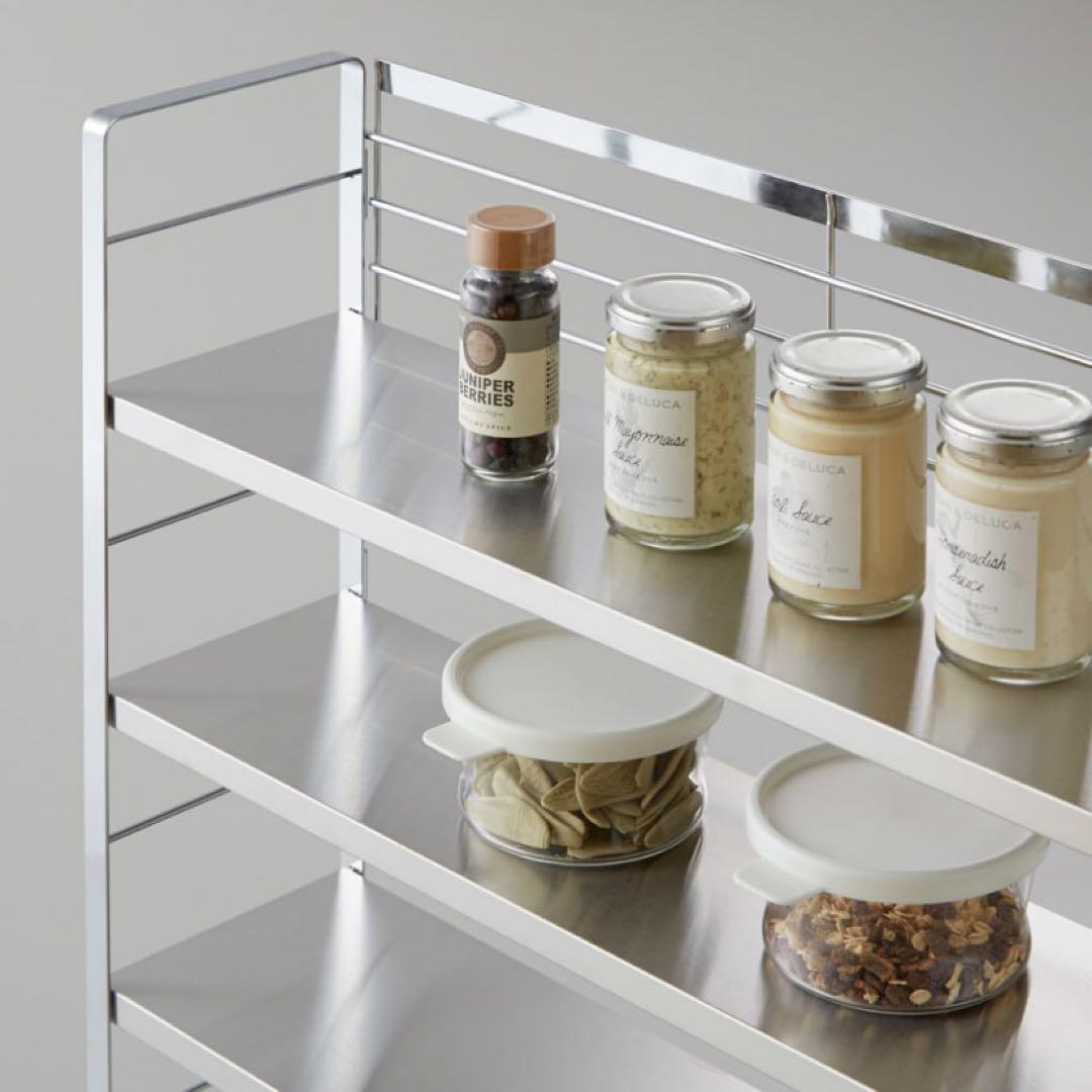 40184 ステンレス棚 スパイスラック ワイド