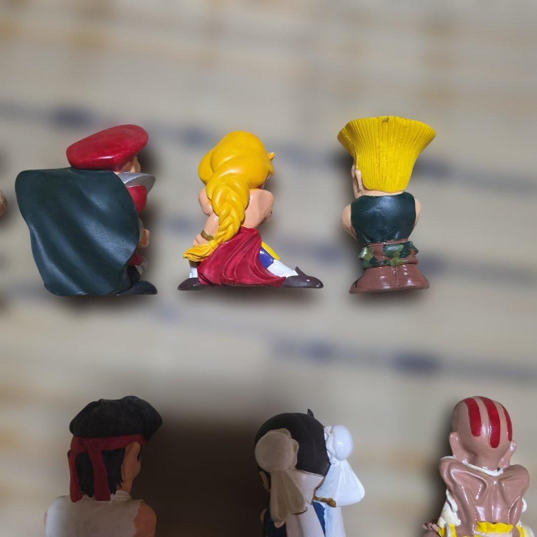 ストリートファイター2 デフォルメ　ガレージキット　ボークス　彩色済16体セット