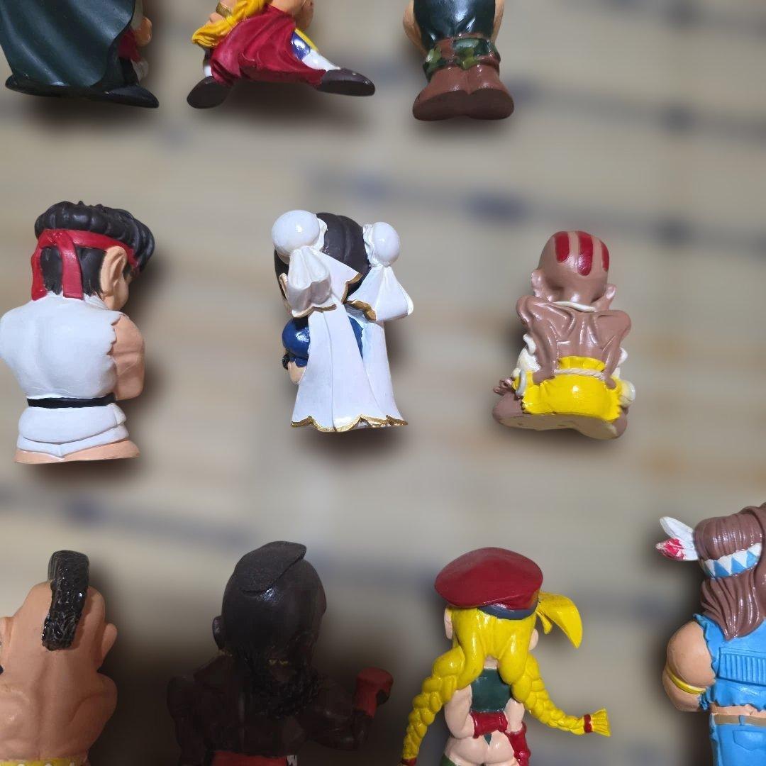 ストリートファイター2 デフォルメ　ガレージキット　ボークス　彩色済16体セット