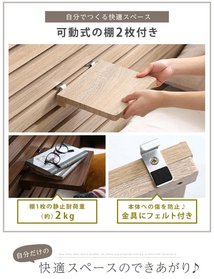 【ブラウン　シングル】 おしゃれなフロアベッド　ロースタイル <フレームのみ>