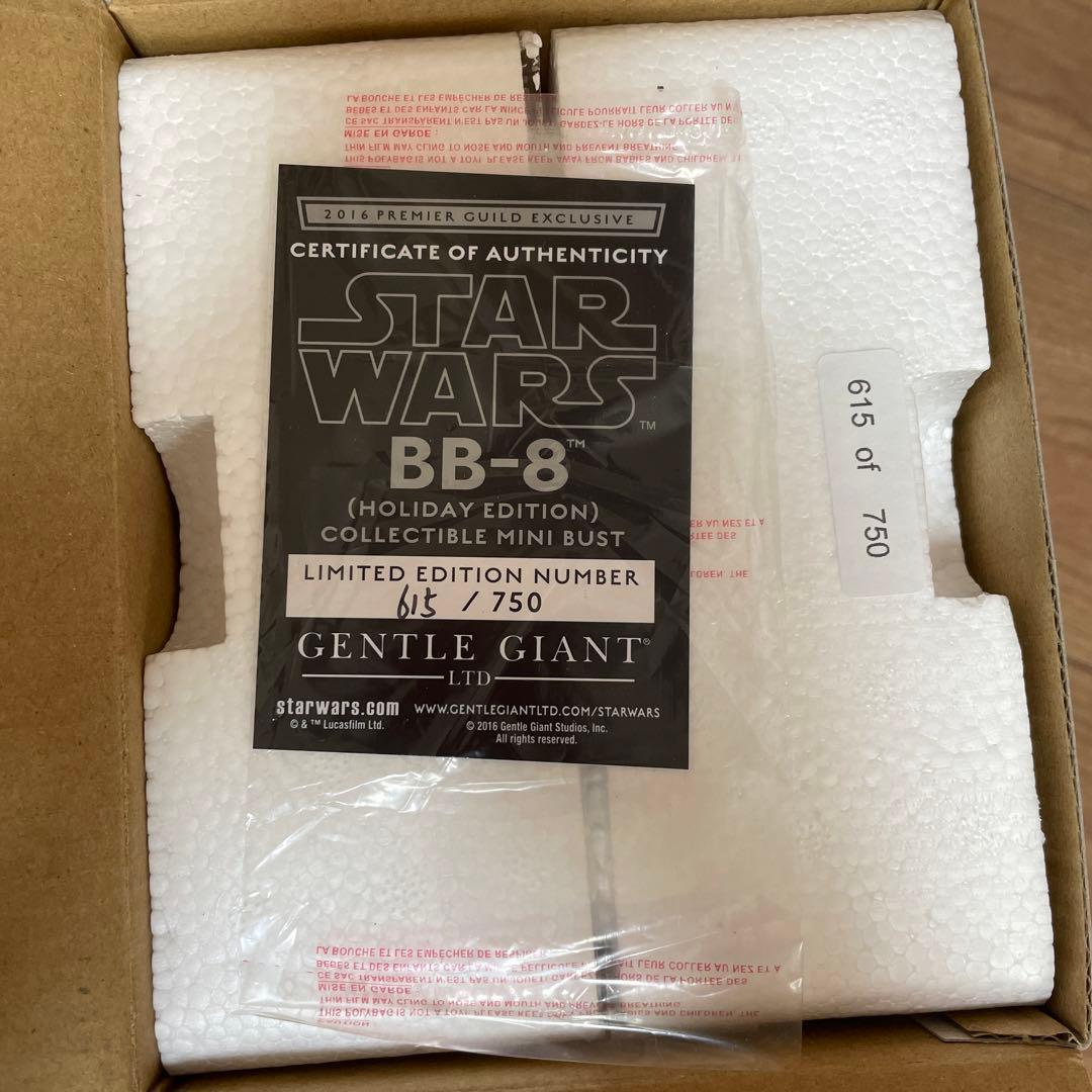 ジェントルジャイアント　スターウォーズ　ミニバストBB-8