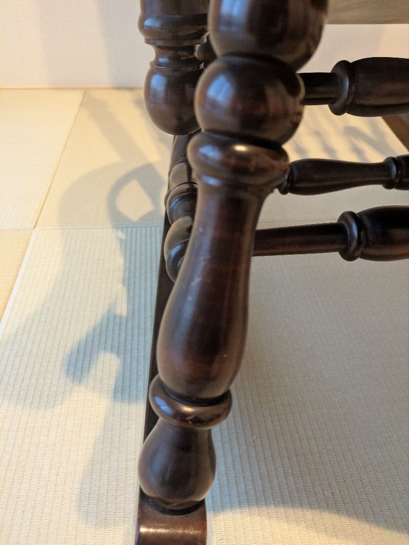 【松本民芸家具】 ロッキングチェア ミズメ桜 揺り椅子 304F型 刻印無」