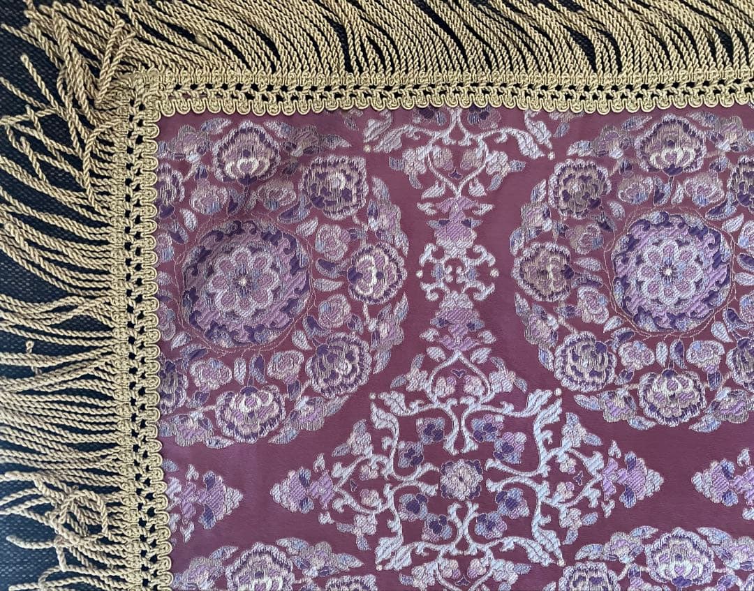 テーブルクロス　正絹博多織