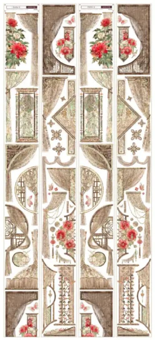 切売 1016★ 海外 マスキングテープ マステ PET 装飾 カーテン 贝壳光