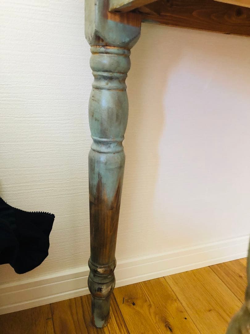 一点物　ビンテージ　アンティーク　机　ワークデスク　ハンドメイド