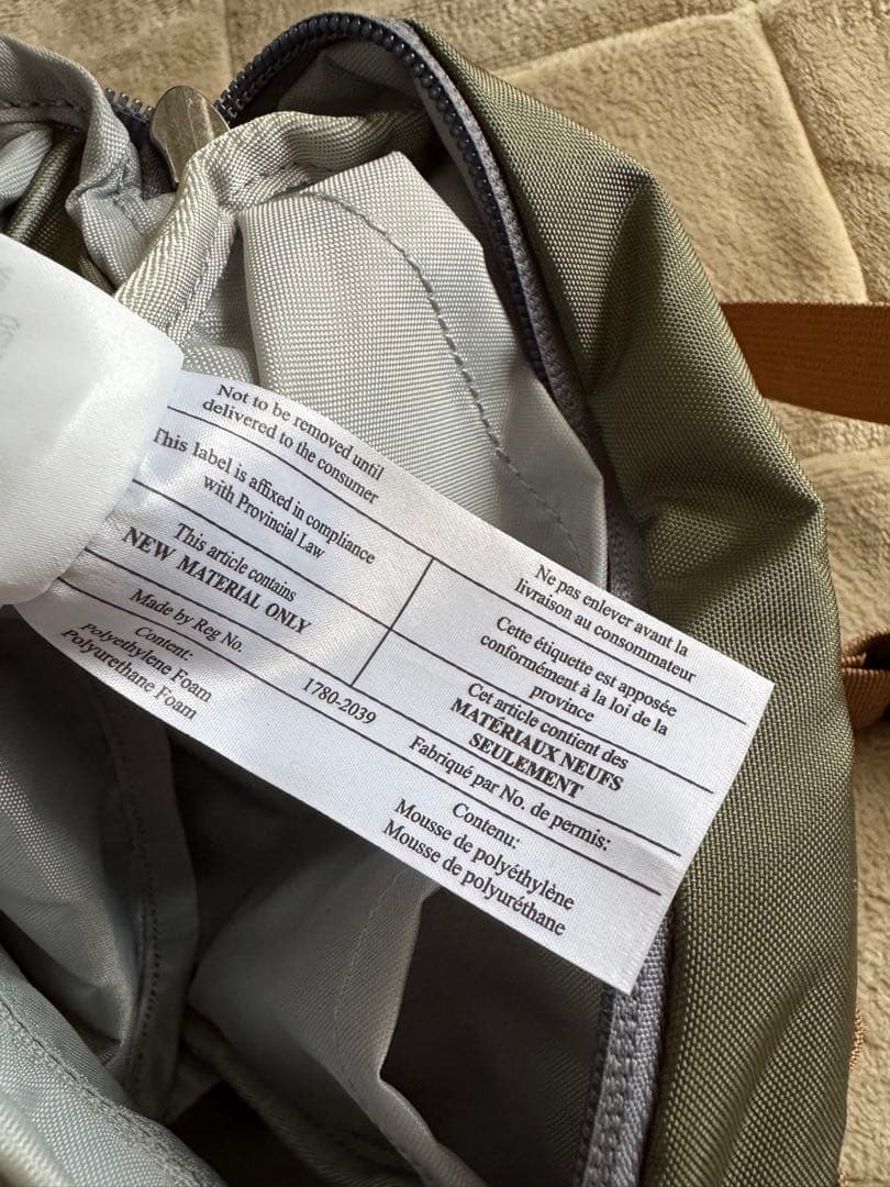 アークテリクス　マンティス　バッグ　ビームス別注