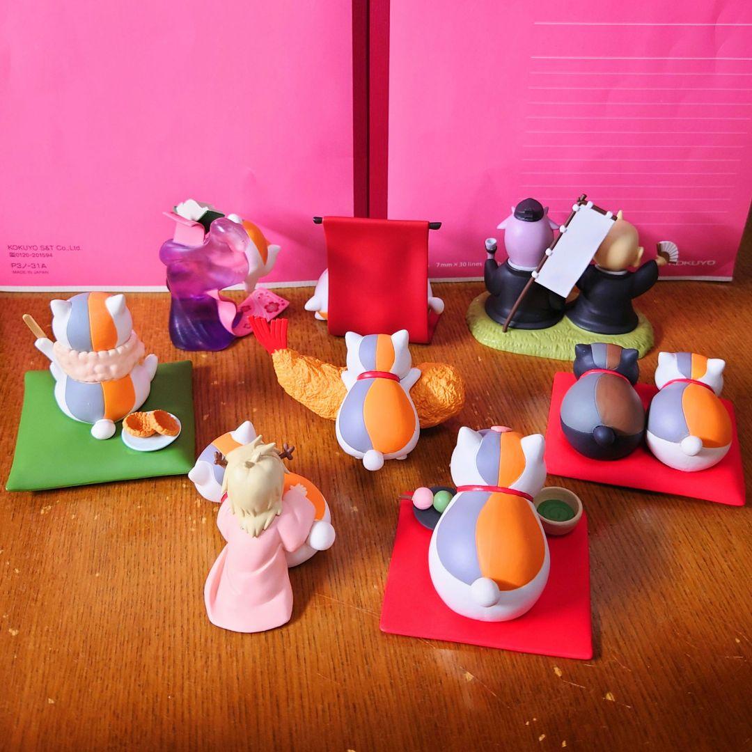 ★夏目友人帳　ニャンコ先生　フィギュア 8体セット★