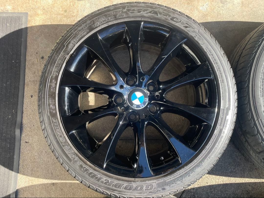 BMW 3シリーズ 純正タイヤホイール 120-5H 8J+34 8.5J+37