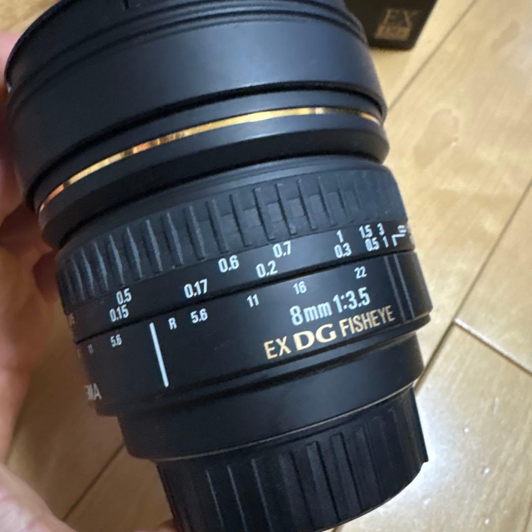 レンズ(単焦点) SIGMA 8mm F3.5 EX DG FISHEYE